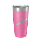 Williams Lake Map Tumbler Travel Mug Insulated Laser Engraved Coffee Cup Washington 20 oz-11