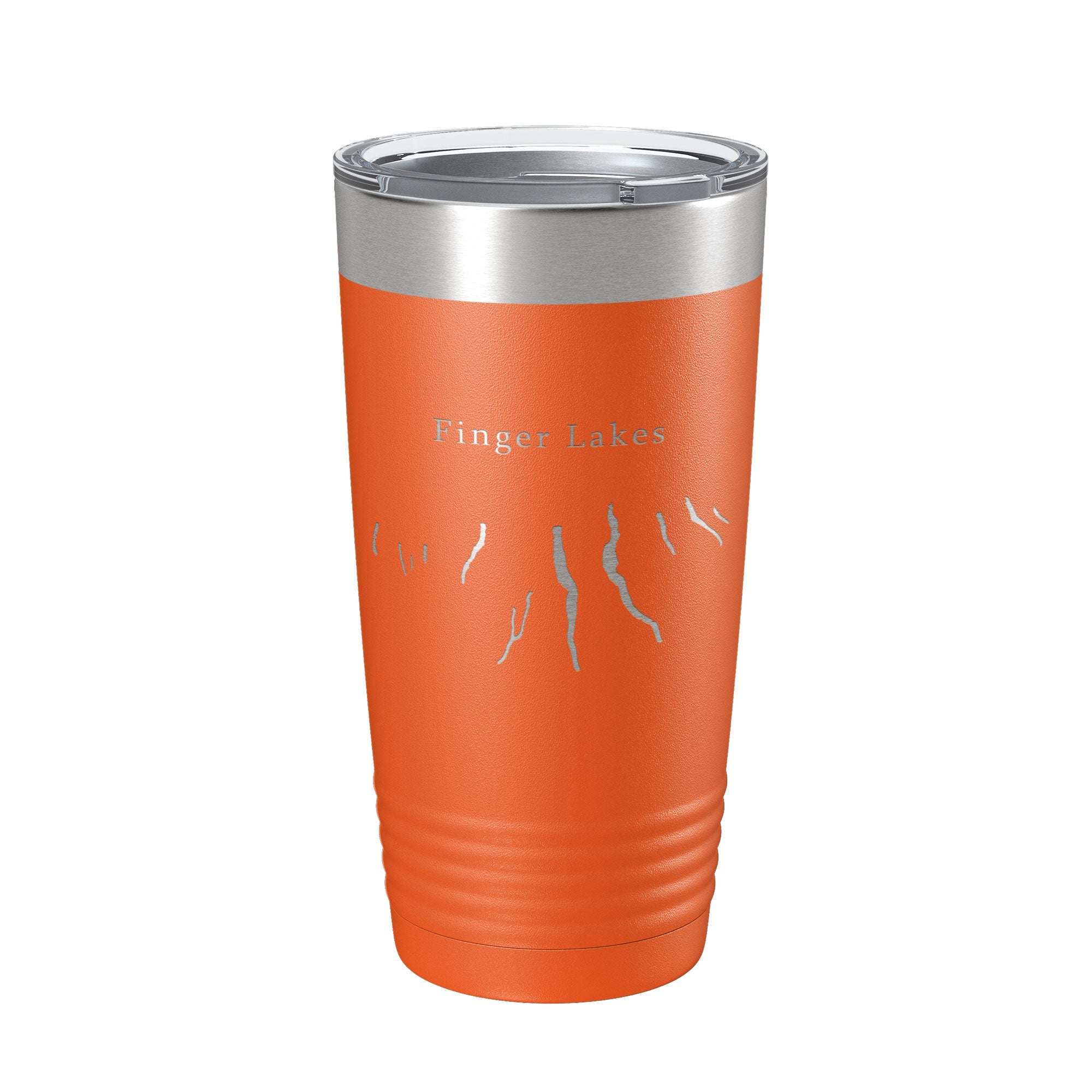 Finger Lakes Map Tumbler Travel Mug Insulated Laser Engraved Coffee Cup New York 20 oz-17