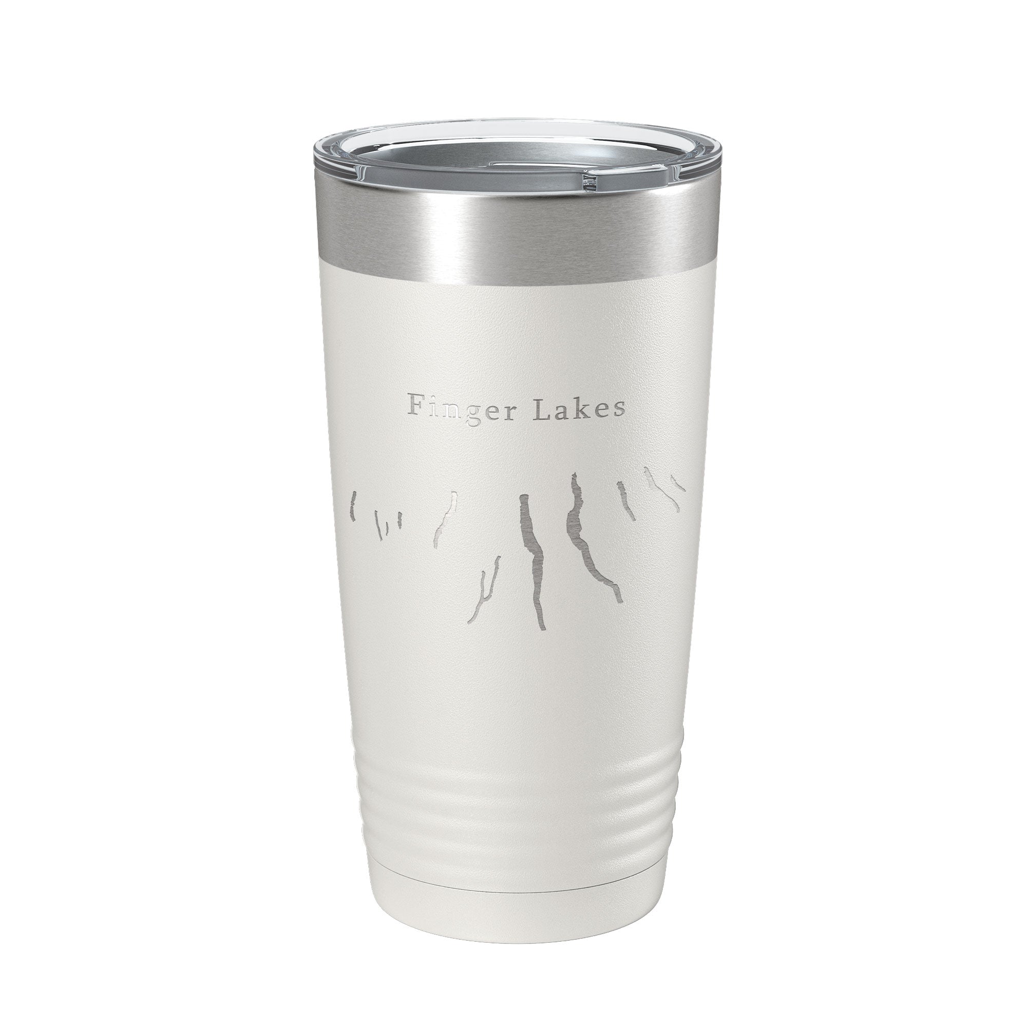 Finger Lakes Map Tumbler Travel Mug Insulated Laser Engraved Coffee Cup New York 20 oz-7