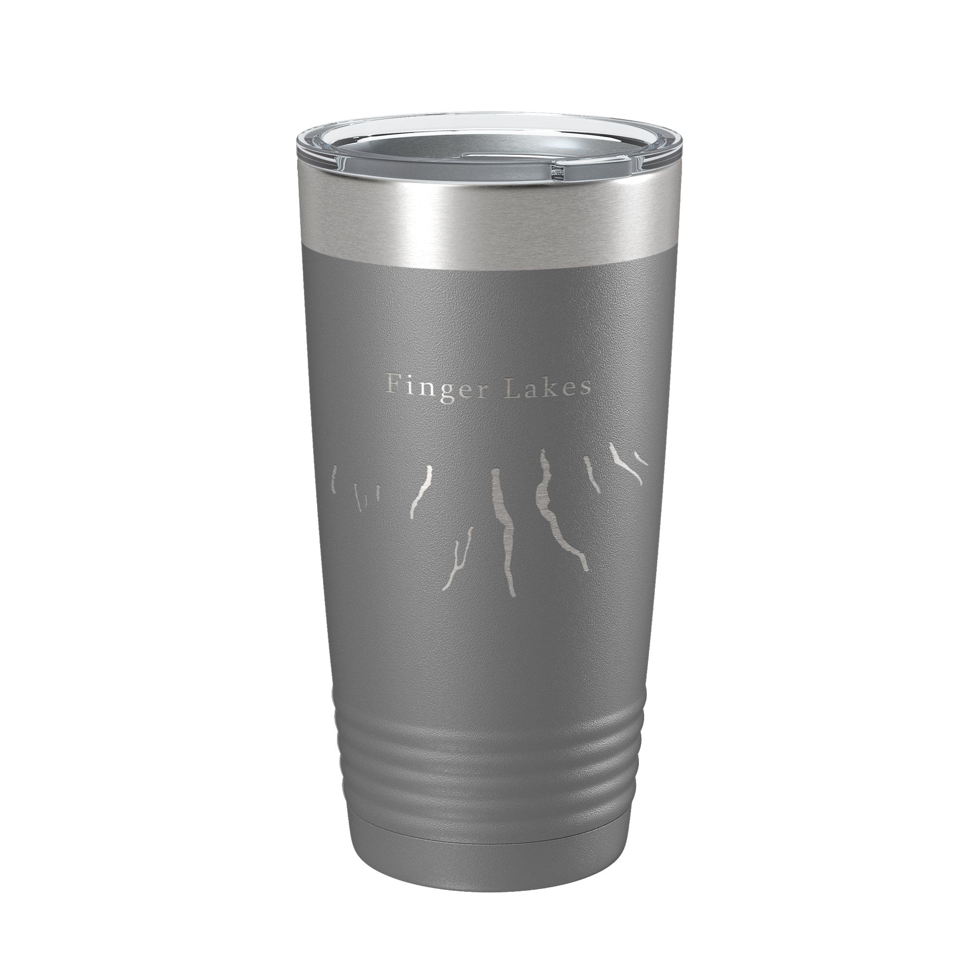 Finger Lakes Map Tumbler Travel Mug Insulated Laser Engraved Coffee Cup New York 20 oz-16