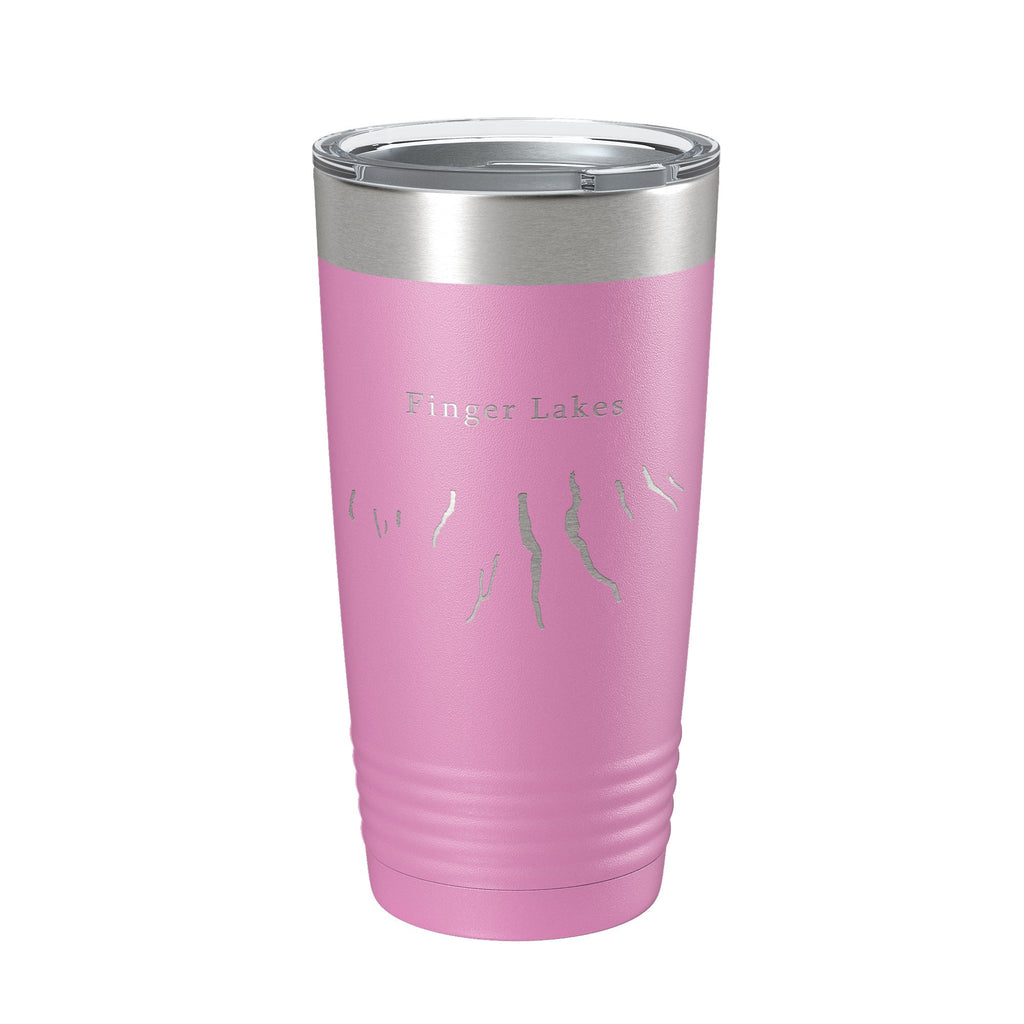Finger Lakes Map Tumbler Travel Mug Insulated Laser Engraved Coffee Cup New York 20 oz-14