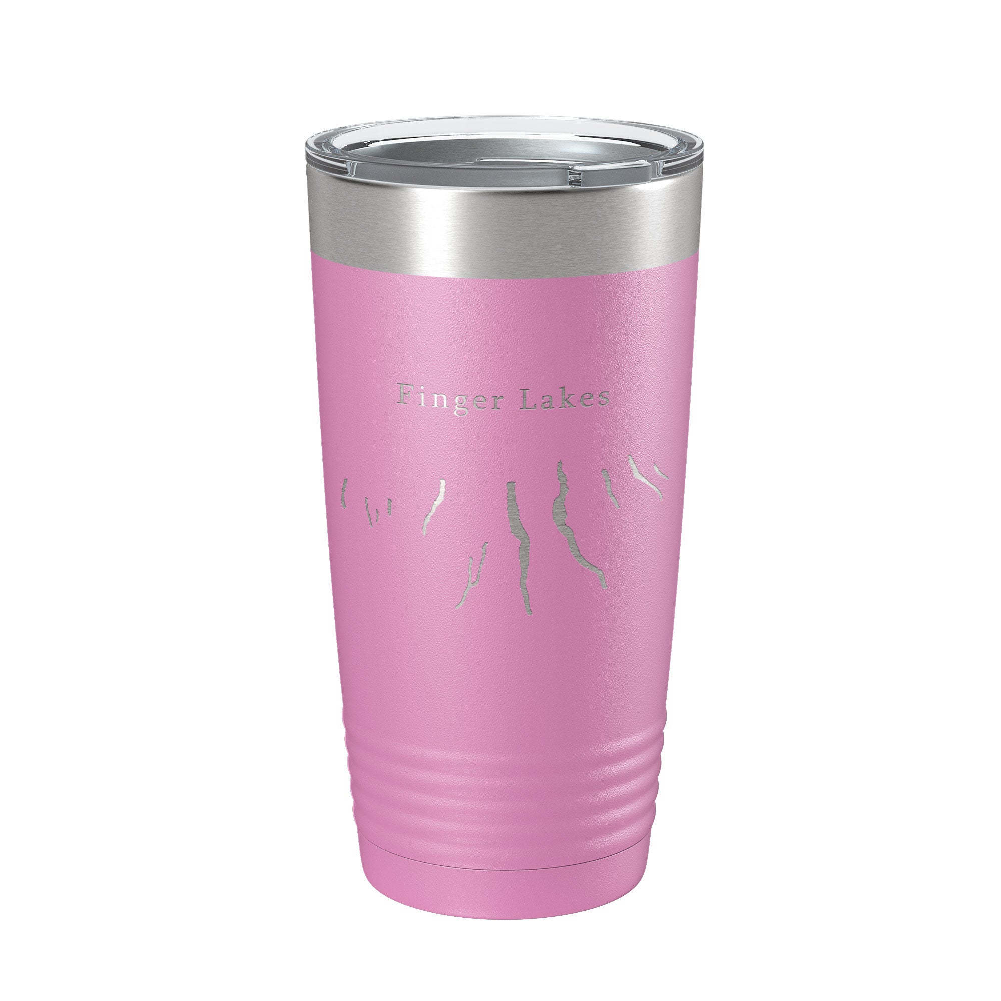 Finger Lakes Map Tumbler Travel Mug Insulated Laser Engraved Coffee Cup New York 20 oz-14