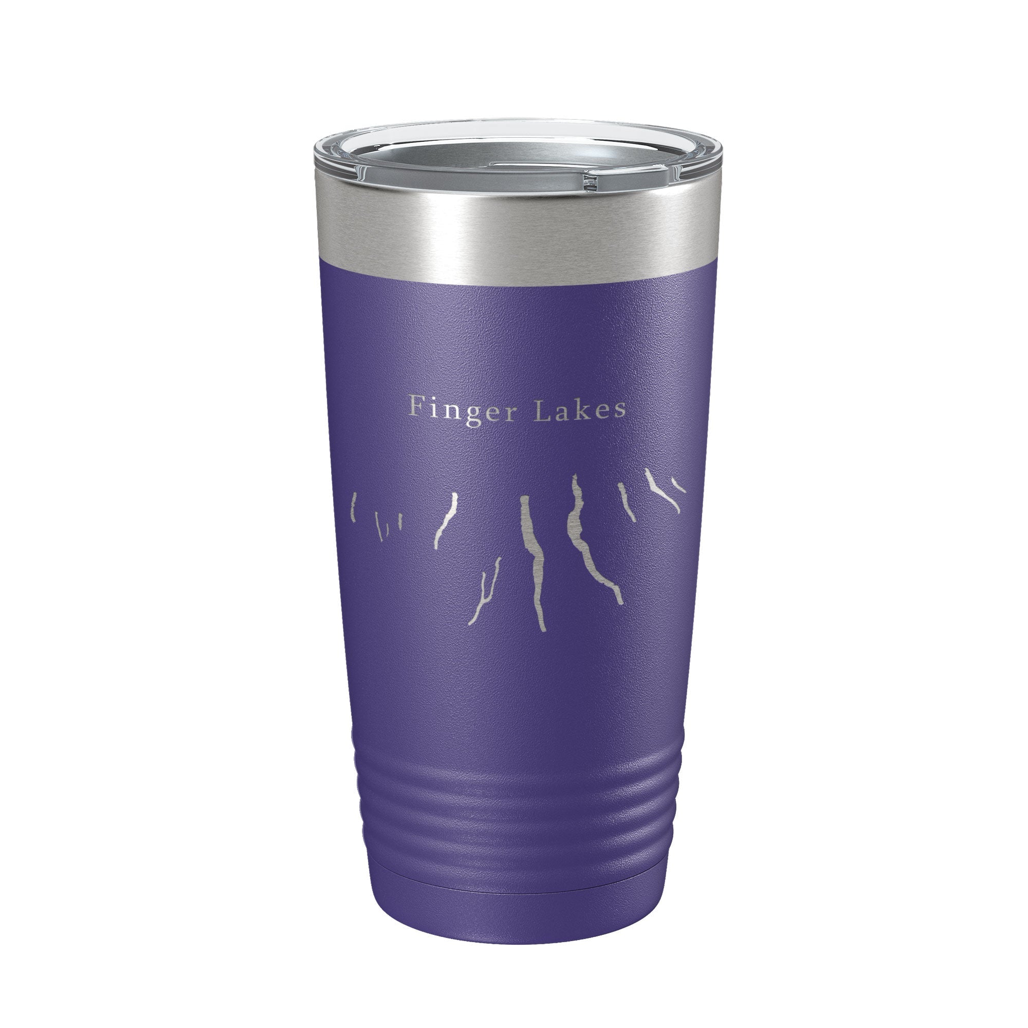 Finger Lakes Map Tumbler Travel Mug Insulated Laser Engraved Coffee Cup New York 20 oz-15