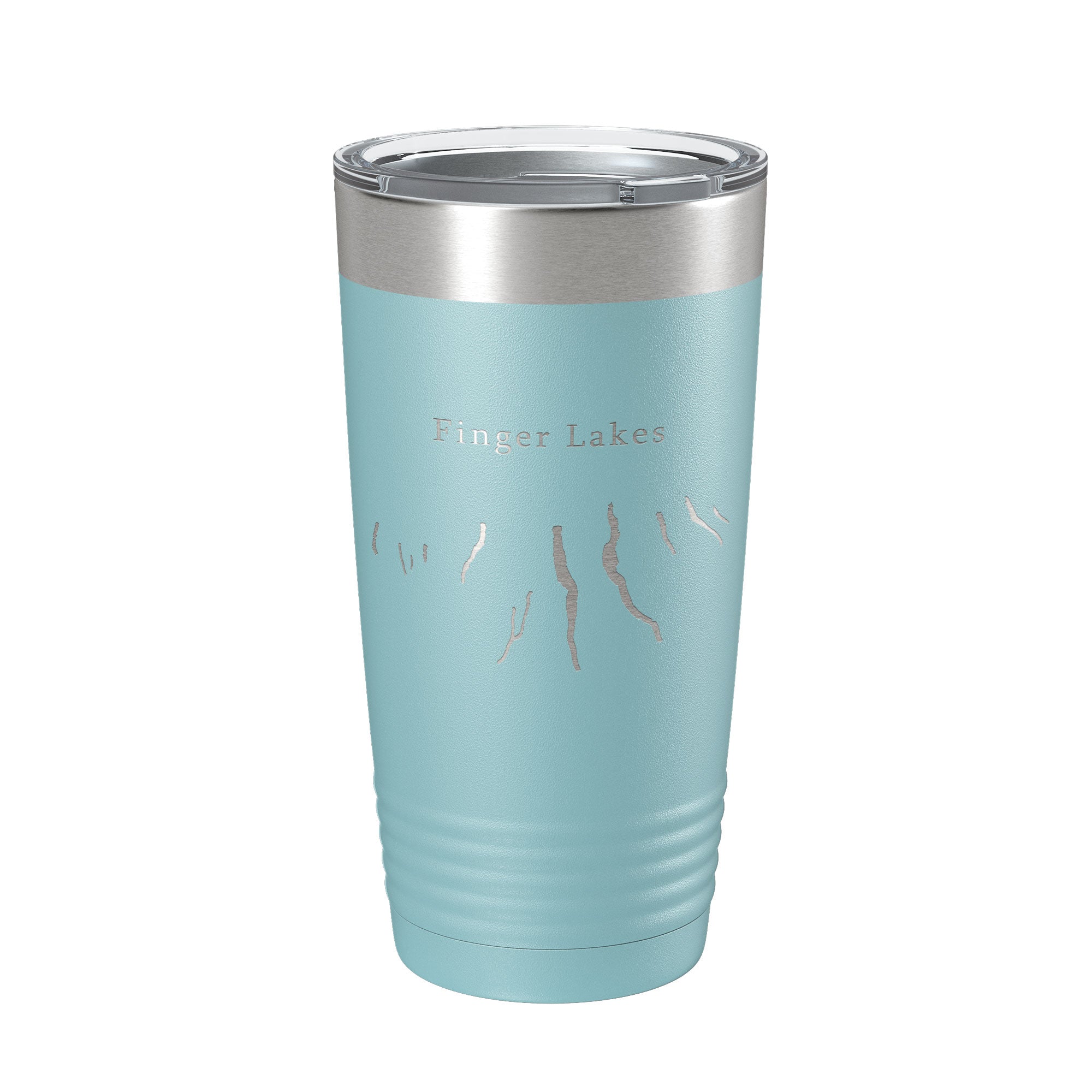 Finger Lakes Map Tumbler Travel Mug Insulated Laser Engraved Coffee Cup New York 20 oz-13