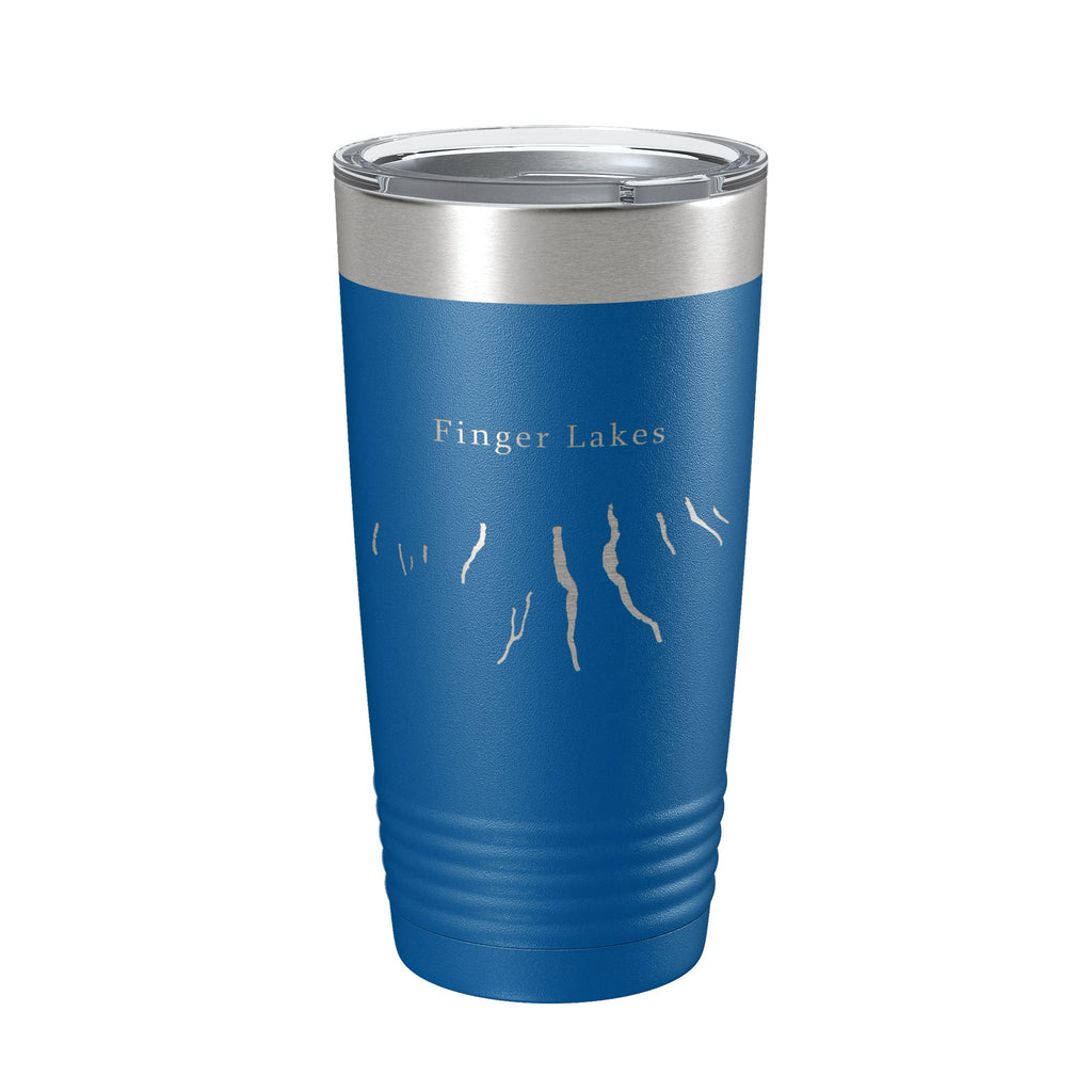 Finger Lakes Map Tumbler Travel Mug Insulated Laser Engraved Coffee Cup New York 20 oz-6