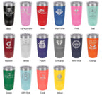 Beaver Lake Map Tumbler Travel Mug Insulated Laser Engraved Coffee Cup Arkansas 20 oz-3