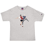 Jordan and Mike Jump Champion T-Shirt-0